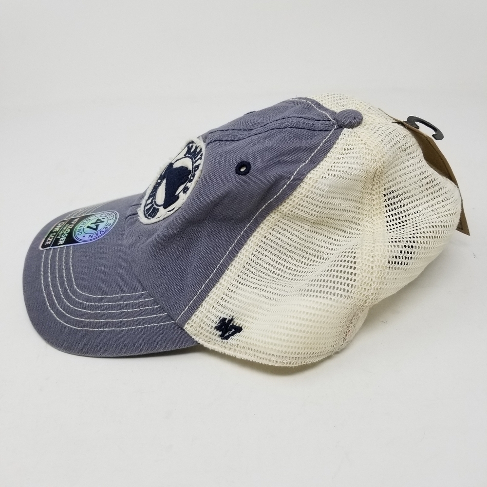 Martha's Vineyard NWT 47 Closer Stretch Fit Hat OS Mesh Text Embroidered Patch - Picture 7 of 12